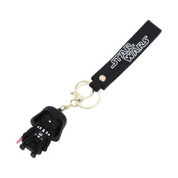 Star Wars Darth Vader 3d Silicone Character Keychain